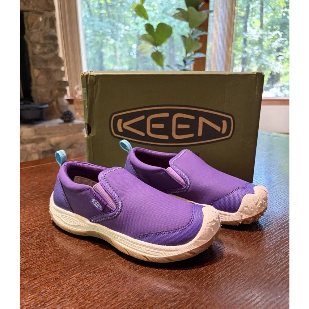 Keen Speed Hound Girls Size 2 Tillandsia Purple Hiking Slip On Shoes NIB